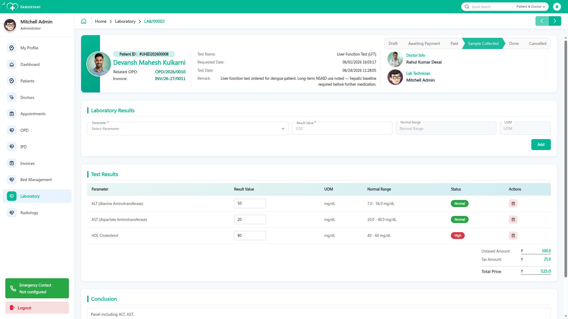 Healthcare professionals using Sanjeevani ERP