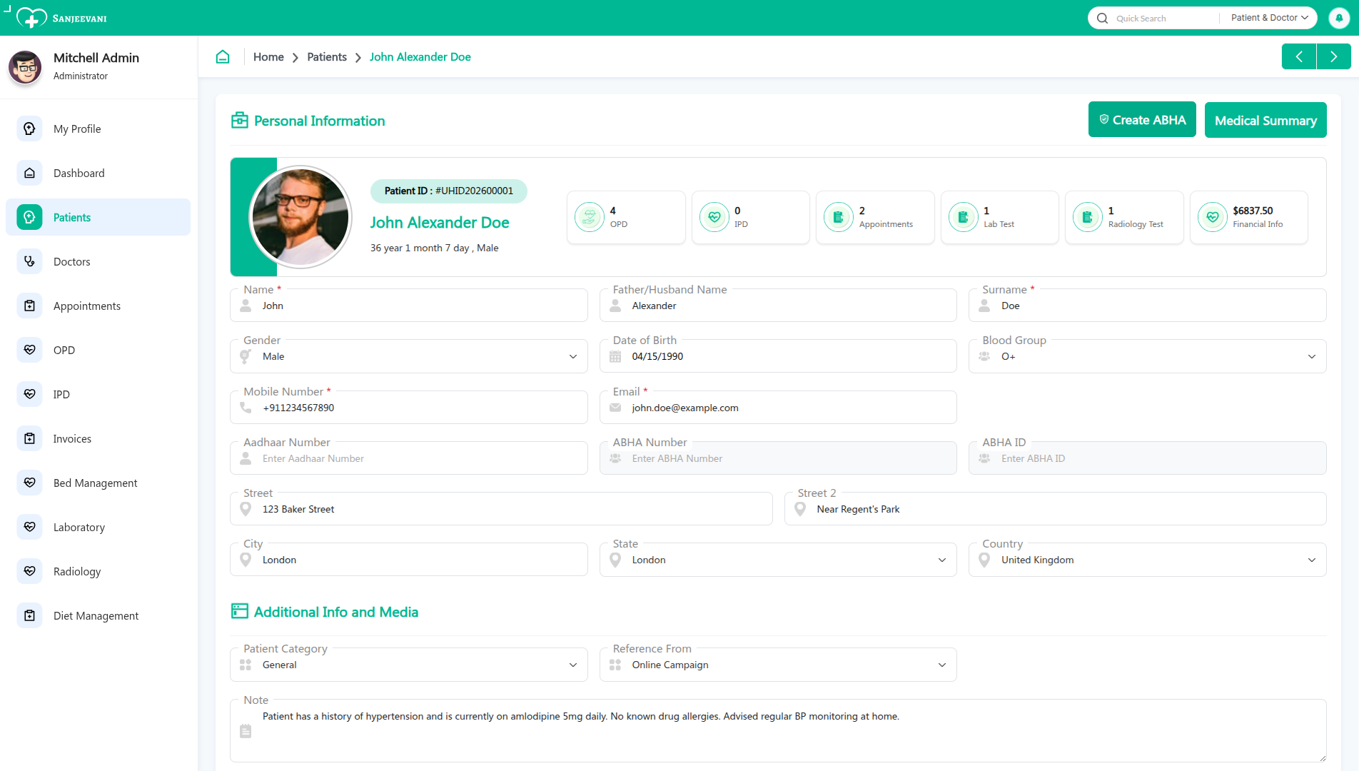 Healthcare professionals using Sanjeevani ERP